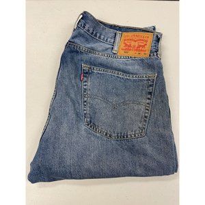 Levi’s 505 Men's Jeans Regular Fit Straight Leg Blue 38 x 30 VGC